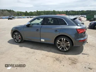 2018 Audi SQ5 Premium Plus with VIN WA1A4AFY6J2084420, listed as a Copart auction lot 68726034 with Not Provided miles and Salvage Title. Bid and sale history available at DreamBid. Image 2.