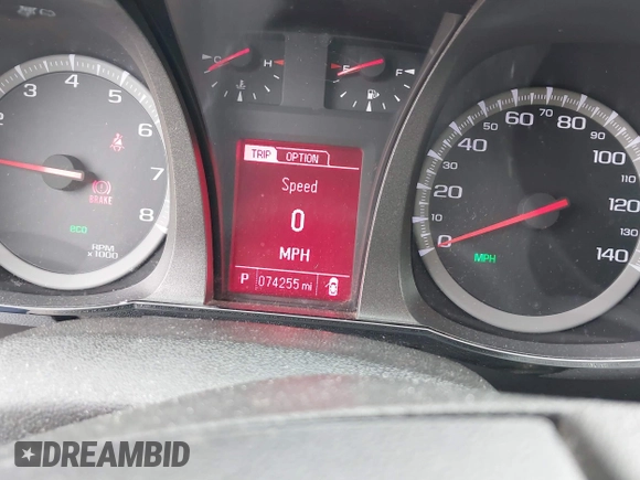 2013 GMC Terrain SLE with VIN 2GKFLREK5D6250321, listed as a IAAI auction lot 42158647 with 74,255 mi miles and . Bid and sale history available at DreamBid. Image 7.