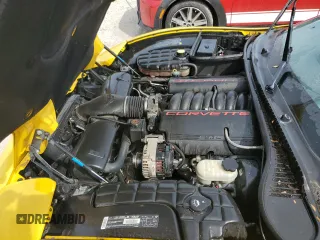 2002 Chevrolet Corvette with VIN 1G1YY32G325108585, listed as a Copart auction lot 75014384 with 76,856 mi miles and Non Repairable. Bid and sale history available at carsss.com. Image 11.