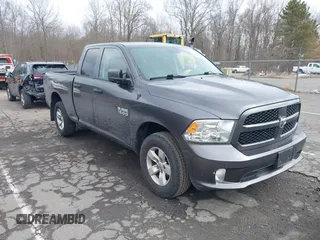 2017 Ram 1500 Express with VIN 1C6RR7FGXHS733903, listed as a IAAI auction lot 41666749 with 114,306 mi miles and . Bid and sale history available at DreamBid. Image 1.