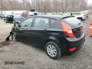 2014 Hyundai Accent GS with VIN KMHCT5AE7EU164871, listed as a Copart auction lot 51060725 with Not Provided miles and Salvage Title. Bid and sale history available at carsss.com. Image 2.