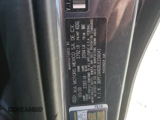 2020 Kia Forte LXS with VIN 3KPF24AD8LE234041, listed as a Copart auction lot 45962935 with 166,731 mi miles and Salvage Title. Bid and sale history available at carsss.com. Image 12.
