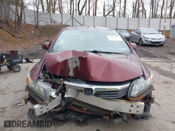 2012 Honda Civic EX with VIN 2HGFB2F83CH543244, listed as a IAAI auction lot 42009226 with 106,175 mi miles and . Bid and sale history available at DreamBid. Image 13.