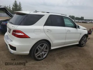 2013 Mercedes-Benz M ML 63 AMG with VIN 4JGDA7EB5DA110524, listed as a Copart auction lot 65643094 with 65,436 mi miles and Salvage Title. Bid and sale history available at carsss.com. Image 3.