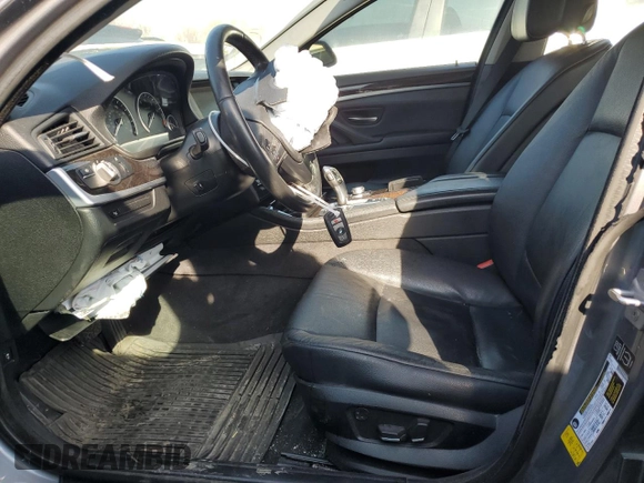 2013 BMW 5 Series 535i with VIN WBAFR7C58DC829173, listed as a Copart auction lot 45767075 with 242,524 mi miles and Salvage Title. Bid and sale history available at DreamBid. Image 7.