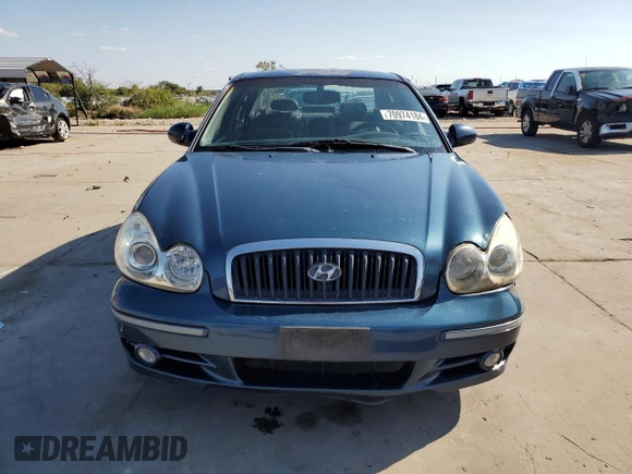 2003 Hyundai Sonata GLS with VIN KMHWF35H53A820125, listed as a Copart auction lot 70974184 with 173,622 mi miles and Salvage Title. Bid and sale history available at carsss.com. Image 5.