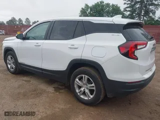 2024 GMC Terrain SLE with VIN 3GKALMEG6RL338371, listed as a IAAI auction lot 42111146 with 23,174 mi miles. Bid and sale history available at carsss.com. Image 3.