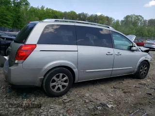 2008 Nissan Quest S z VIN 5N1BV28U28N123399, wystawiony jako Copart lot #54991765 z przebiegiem 136 628 mil mil oraz Szkoda całkowita • Salvage title. Historia ofert i sprzedaży dostępna na DreamBid. Obrazek 3.