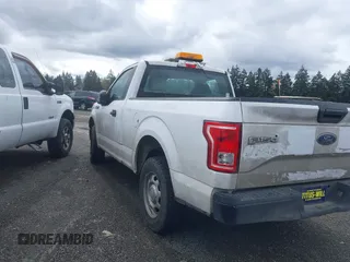 2016 Ford F-150 XL with VIN 1FTMF1C87GKE32929, listed as a IAAI auction lot 41911124 with 135,488 mi miles. Bid and sale history available at carsss.com. Image 2.