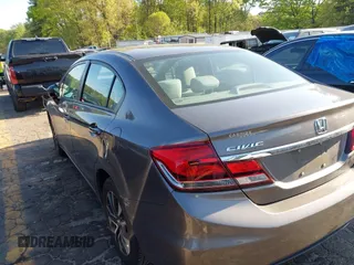 2014 Honda Civic Sedan EX with VIN 19XFB2F80EE022611, listed as a IAAI auction lot 41988944 with 108,807 mi miles. Bid and sale history available at carsss.com. Image 3.