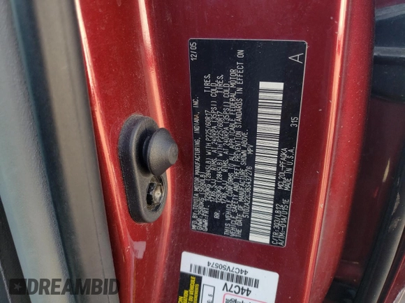 2006 Toyota Sienna XLE with VIN 5TDZA22C36S437276, listed as a Copart auction lot 49792195 with Not Provided miles and Salvage Title. Bid and sale history available at carsss.com. Image 16.