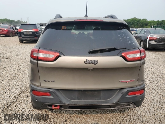 2017 Jeep Cherokee Trailhawk с VIN 1C4PJMBS0HW614556, выставлен на аукционе Copart как лот 59213445 с пробегом 135 533 миль миль и Чистый • Clean title. История ставок и продаж доступна на DreamBid. Изображение 6.
