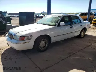 1998 Mercury Grand Marquis LS with VIN 2MEFM75W3WX685477, listed as a Copart auction lot 49689785 with 237,492 mi miles and Clean Title. Bid and sale history available at carsss.com. Image 1.