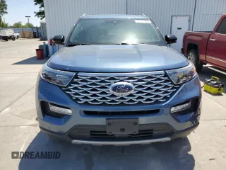 2020 Ford Explorer Platinum с VIN 1FM5K8HC7LGB53723, выставлен на аукционе Copart как лот 55531435 с пробегом 51 989 миль миль и Списание • Salvage title. История ставок и продаж доступна на DreamBid. Изображение 5.