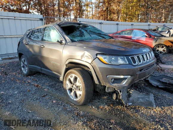 2021 Jeep Compass Limited with VIN 3C4NJCCB8MT531411, listed as a Copart auction lot 79901444 with Not Provided miles and Salvage Title. Bid and sale history available at carsss.com. Image 4.