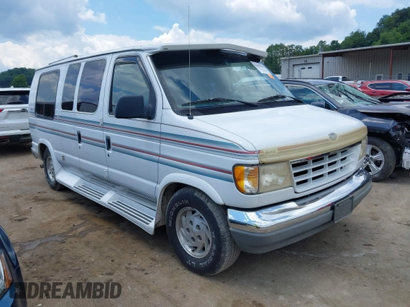 1994 Ford Econoline Cargo with VIN 1FDEE14N0RHA00870, listed as a IAAI auction lot 42620960 with 107,662 mi miles and . Bid and sale history available at DreamBid. Image 1.