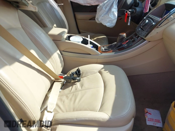 2010 Buick LaCrosse CXL with VIN 1G4GC5EG0AF237705, listed as a IAAI auction lot 42045708 with 131,683 mi miles and . Bid and sale history available at DreamBid. Image 5.