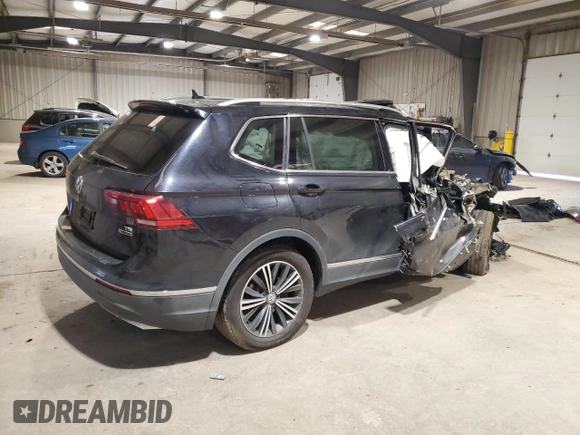 2018 Volkswagen Tiguan SEL с VIN 3VV2B7AX7JM164031, выставлен на аукционе Copart как лот 52967265 с пробегом Не указан миль и Списание • Salvage title. История ставок и продаж доступна на DreamBid. Изображение 3.