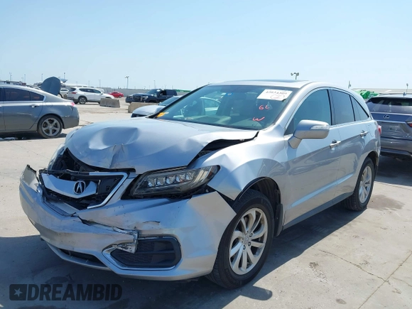 2017 Acura RDX w/Technology Pkg with VIN 5J8TB4H59HL014876, listed as a IAAI auction lot 42034309 with 57,472 mi miles. Bid and sale history available at carsss.com. Image 2.