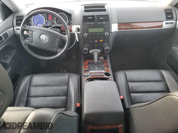 2007 Volkswagen Touareg V6 with VIN WVGZE77L57D000382, listed as a Copart auction lot 41463895 with 140,961 mi miles and Salvage Title. Bid and sale history available at DreamBid. Image 8.