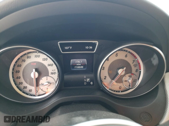 2016 Mercedes-Benz CLA 250 with VIN WDDSJ4EB3GN322027, listed as a Copart auction lot 63471193 with 116,646 mi miles and . Bid and sale history available at DreamBid. Image 9.