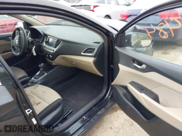 2019 Hyundai Accent SE with VIN 3KPC24A34KE060798, listed as a IAAI auction lot 42117484 with 102,601 mi miles and . Bid and sale history available at carsss.com. Image 5.