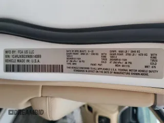 2022 Jeep Grand Cherokee Limited with VIN 1C4RJKBGXN8614069, listed as a Copart auction lot 60356215 with 79,146 mi miles and Salvage title. Bid and sale history available at DreamBid. Image 13.