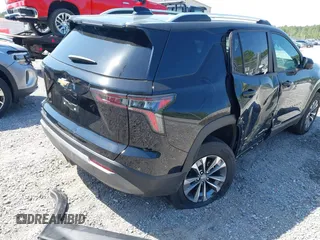 2025 Chevrolet Equinox FWD LT with VIN 3GNAXHEG9SL194190, listed as a IAAI auction lot 42011808 with 12,000 mi miles. Bid and sale history available at carsss.com. Image 4.