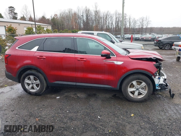 2023 Kia Sorento LX with VIN 5XYRG4LC5PG241489, listed as a IAAI auction lot 41167274 with 10,662 mi miles and . Bid and sale history available at carsss.com. Image 13.