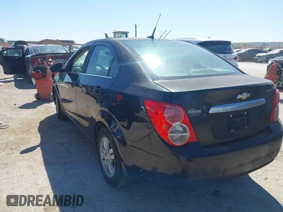 2014 Chevrolet Sonic LT with VIN 1G1JC5SH1E4243143, listed as a IAAI auction lot 41841260 with 170,514 mi miles and . Bid and sale history available at DreamBid. Image 3.