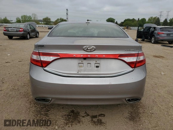 2014 Hyundai Azera Limited with VIN KMHFH4JG3EA374587, listed as a Copart auction lot 56535405 with 99,093 mi miles and Salvage title. Bid and sale history available at DreamBid. Image 6.