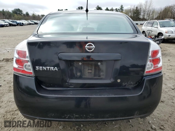 2008 Nissan Sentra S with VIN 3N1AB61EX8L679627, listed as a Copart auction lot 54108255 with 202,844 mi miles and Clean Title. Bid and sale history available at DreamBid. Image 6.