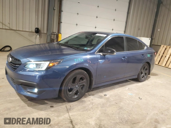 2020 Subaru Legacy Special Sports with VIN 4S3BWAG65L3028063, listed as a Copart auction lot 52939145 with 58,793 mi miles and Salvage Title. Bid and sale history available at carsss.com. Image 1.