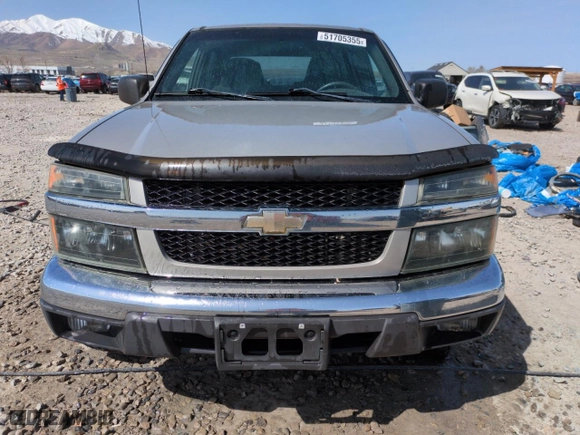 2008 Chevrolet Colorado LT w/1LT with VIN 1GCDT33E188222383, listed as a Copart auction lot 51705355 with 138,766 mi miles and Salvage Title. Bid and sale history available at carsss.com. Image 5.