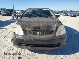 2002 Honda Civic Si with VIN SHHEP335X2U311044, listed as a Copart auction lot 75823094 with 216,126 mi miles and Salvage Title. Bid and sale history available at DreamBid. Image 5.
