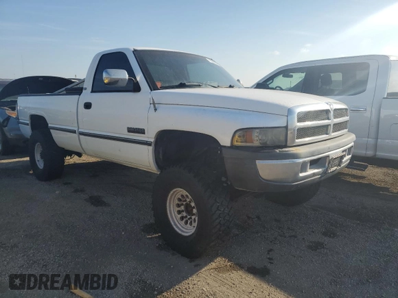 1995 Dodge 2500 with VIN 1B7KF26C9SS304696, listed as a Copart auction lot 76398944 with 217,725 mi miles and Salvage Title. Bid and sale history available at carsss.com. Image 4.