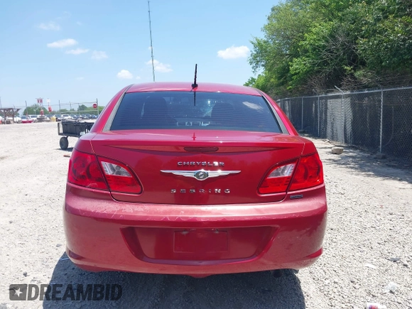 2010 Chrysler Sebring Limited with VIN 1C3CC5FB8AN133656, listed as a IAAI auction lot 42561161 with 145,785 mi miles and . Bid and sale history available at DreamBid. Image 16.