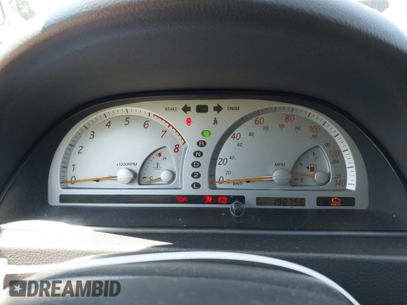 2002 Toyota Camry LE z VIN JTDBE32K020095947, wystawiony jako IAAI lot #42364984 z przebiegiem 198 756 mil mil oraz . Historia ofert i sprzedaży dostępna na DreamBid. Obrazek 7.