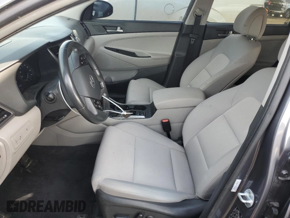 2018 Hyundai Tucson Sport with VIN KM8J33AL0JU802026, listed as a Copart auction lot 45869445 with 124,669 mi miles and Salvage Title. Bid and sale history available at carsss.com. Image 7.