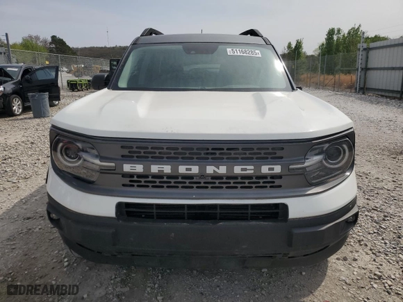 2021 Ford Bronco Sport Badlands with VIN 3FMCR9D93MRA64986, listed as a Copart auction lot 51168285 with 18,460 mi miles and Salvage Title. Bid and sale history available at carsss.com. Image 5.