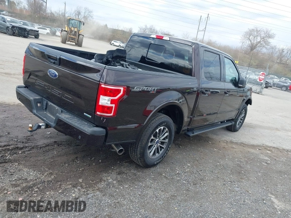 2018 Ford F-150 XL with VIN 1FTEW1EP8JFC97470, listed as a IAAI auction lot 41883205 with 73,888 mi miles. Bid and sale history available at carsss.com. Image 4.
