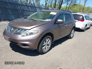 2011 Nissan Murano SL with VIN JN8AZ1MW9BW161174, listed as a IAAI auction lot 42147642 with 112,451 mi miles and . Bid and sale history available at DreamBid. Image 2.