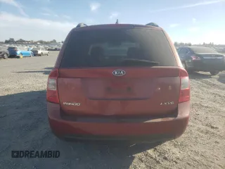 2008 Kia Rondo LX with VIN KNAFG526687149811, listed as a Copart auction lot 75728404 with 215,838 mi miles and Salvage Title. Bid and sale history available at carsss.com. Image 6.