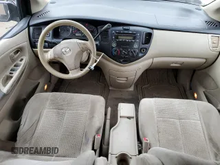 2006 Mazda MPV LX with VIN JM3LW28A560561959, listed as a Copart auction lot 72712144 with 182,727 mi miles and Salvage Title. Bid and sale history available at carsss.com. Image 8.