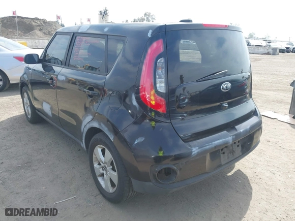 2017 Kia Soul with VIN KNDJN2A29H7419145, listed as a IAAI auction lot 42046250 with 110,191 mi miles. Bid and sale history available at carsss.com. Image 3.