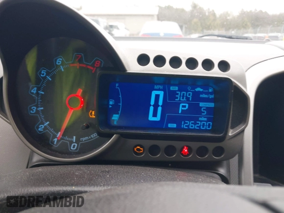 2014 Chevrolet Sonic LT with VIN 1G1JC5SH1E4236385, listed as a IAAI auction lot 42066948 with 126,200 mi miles and . Bid and sale history available at DreamBid. Image 7.
