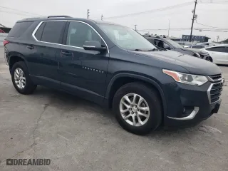 2018 Chevrolet Traverse LT Cloth with VIN 1GNERGKW6JJ264655, listed as a Copart auction lot 52750685 with 115,853 mi miles and Salvage Title. Bid and sale history available at carsss.com. Image 4.
