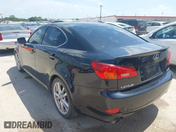 2006 Lexus IS 250 z VIN JTHBK262065018208, wystawiony jako IAAI lot #42450518 z przebiegiem 137 352 mil mil oraz . Historia ofert i sprzedaży dostępna na DreamBid. Obrazek 3.