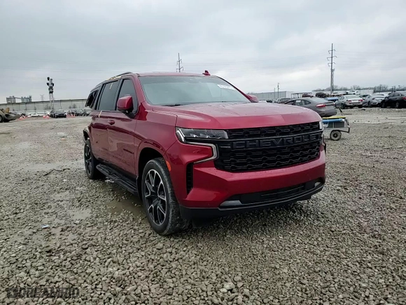 2023 Chevrolet Suburban RST with VIN 1GNSKEKD5PR354447, listed as a Copart auction lot 45123445 with NaN miles and Salvage Title. Bid and sale history available at carsss.com. Image 11.