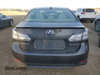 2010 Lexus HS 250h with VIN JTHBB1BA0A2018629, listed as a Copart auction lot 80488914 with 127,910 mi miles and Salvage Title. Bid and sale history available at DreamBid. Image 6.